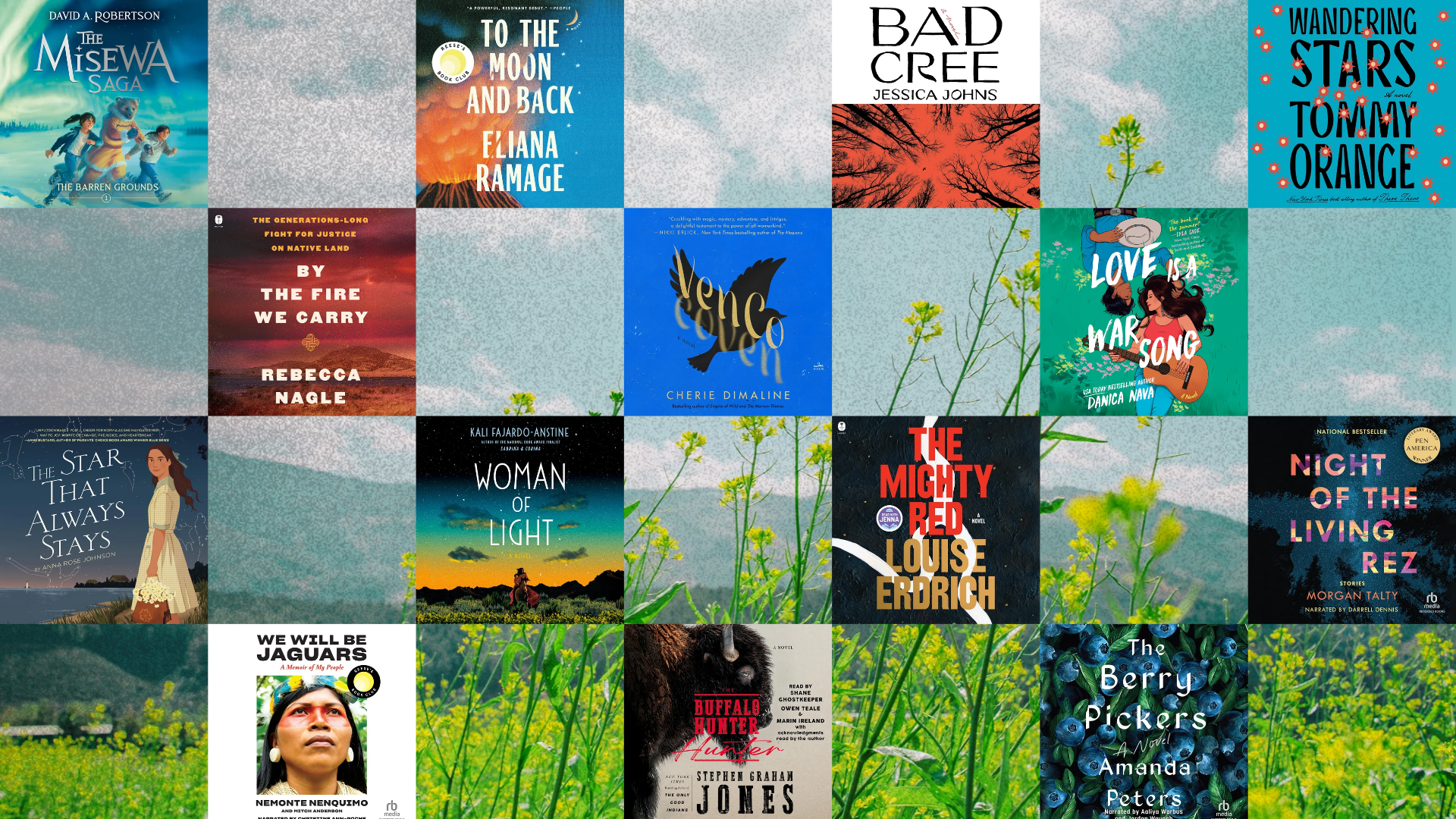 Bookseller-Recommended Audiobooks by Indigenous Authors