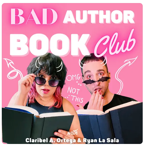 Podcast Cover for Bad Author Book Club