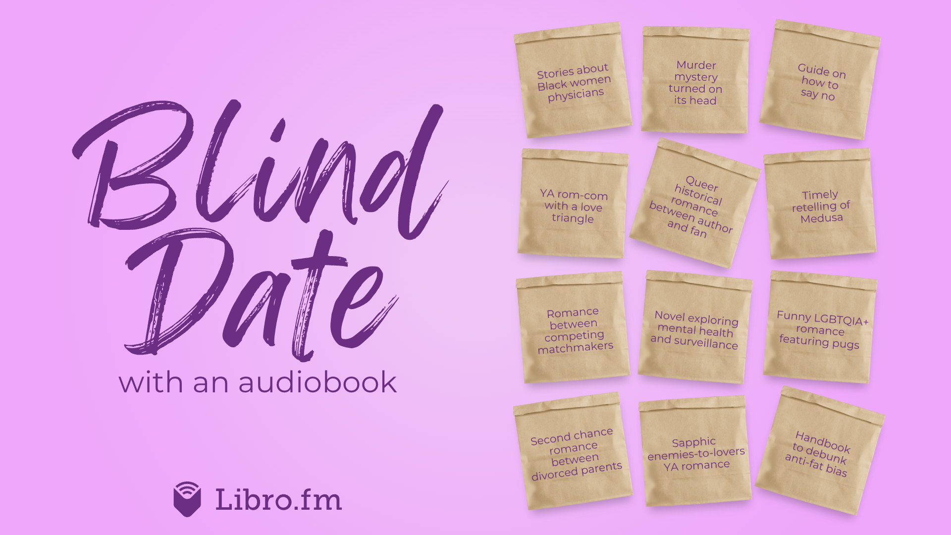 Blind date with an audiobook
