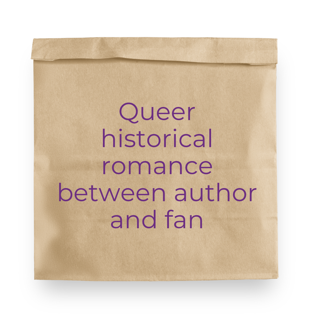 Queer historical romance between author and fan
