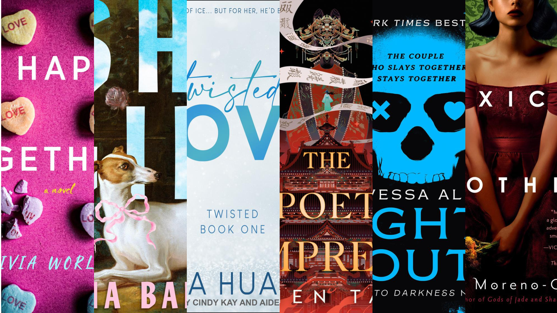 Collage of audiobook covers