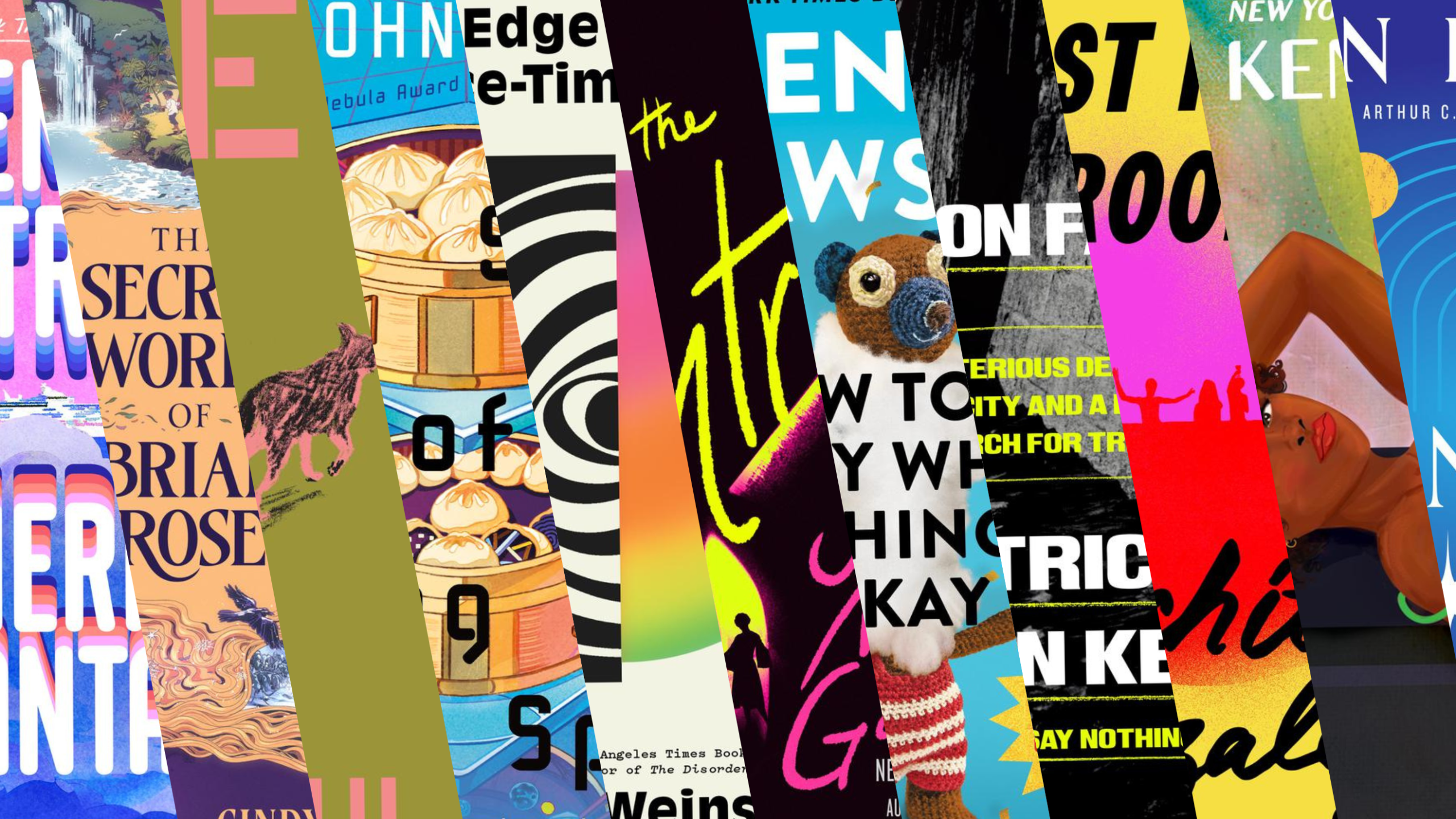 Collage of audiobook covers